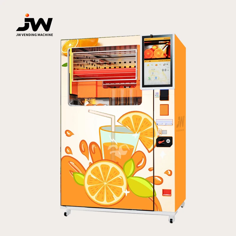 Freshly Squeezed Automatic Fresh Fruit Orange Juice Vending Machine  Price,orange Juicer Vending Machine Singapore Fresh