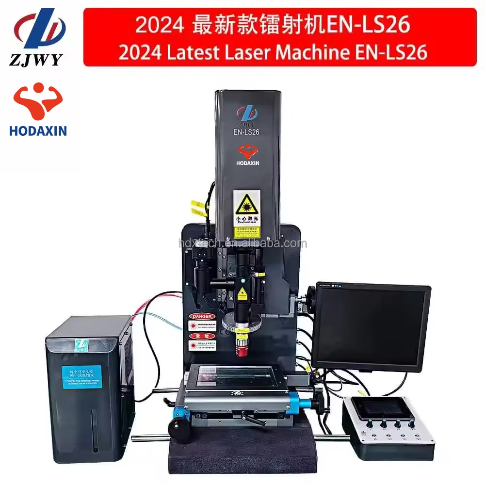 ZJWY EN-LS26 Manual Regulation Oled/lcd Ito Laser Bonding Machine for Phone Cop Cog Cof for Ip Pixel for Sm Screen Line Repair