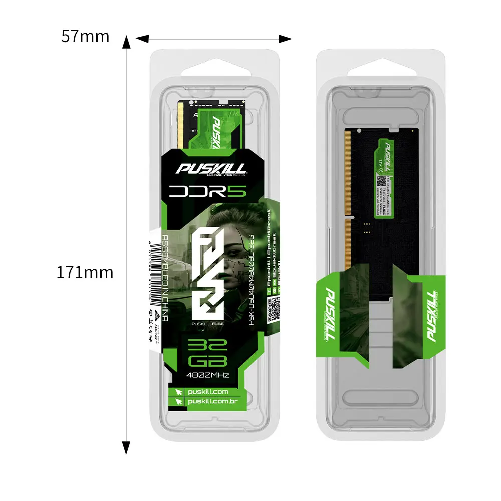 PUSKILL Series High Performance DDR5 RAM Memory 8GB 16GB 32GB DDR5