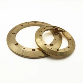 Customized high demand precision brass job micro cnc machining work enclo sure coromill turning mechanical part