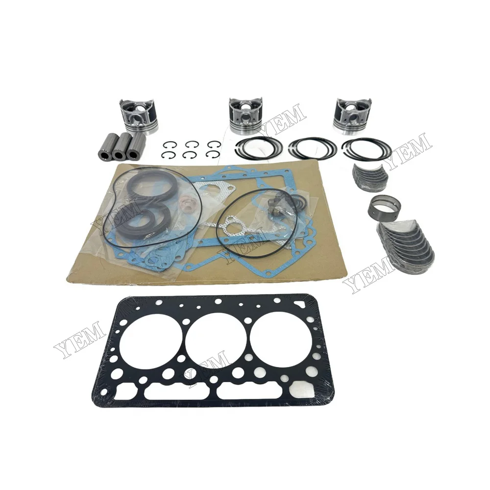 D782 Overhaul Re-ring Kit for Kubota D782 3D67E Engine