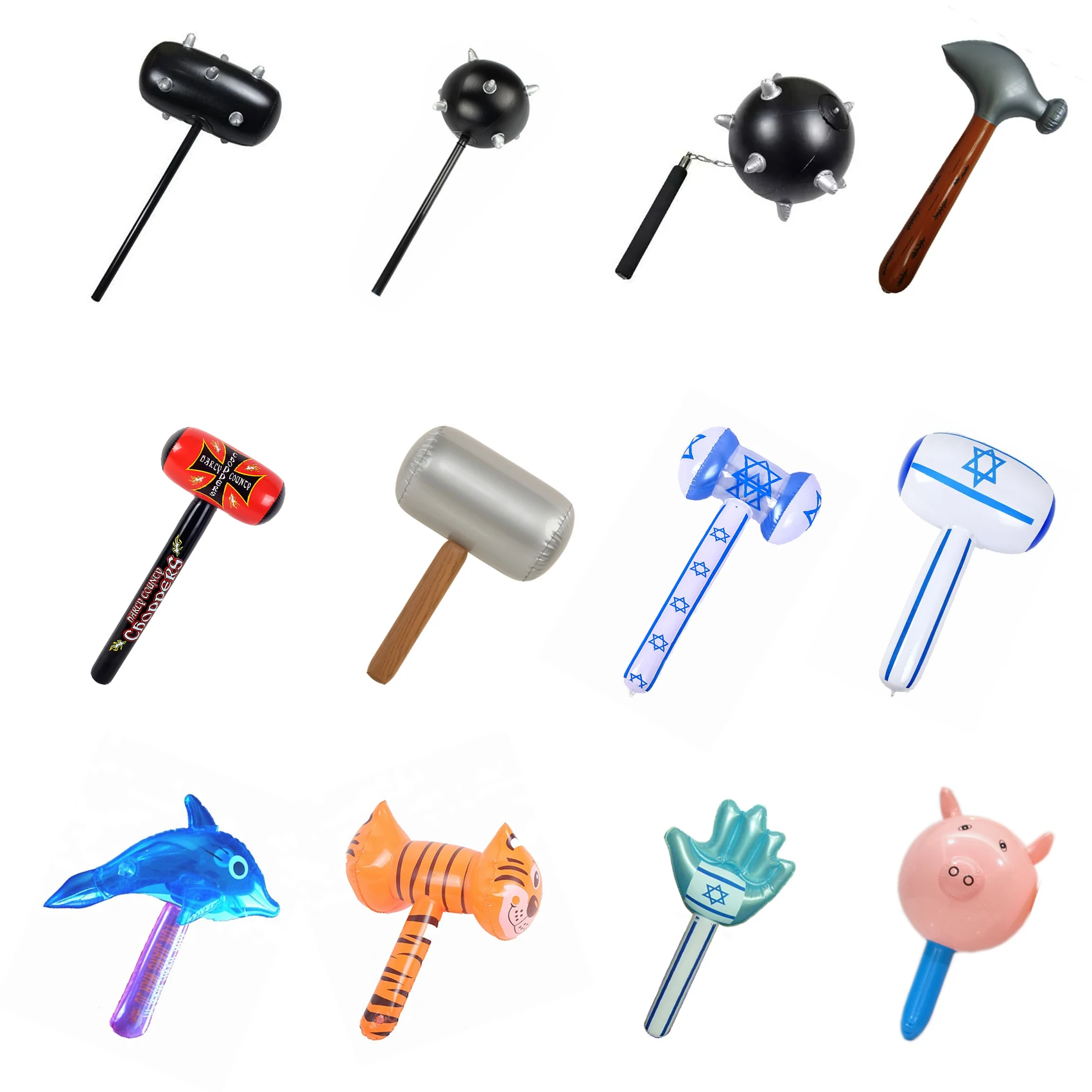 Customizable Sword Toy Inflatable Hammer Toys Custom Inflatable Hammer ...