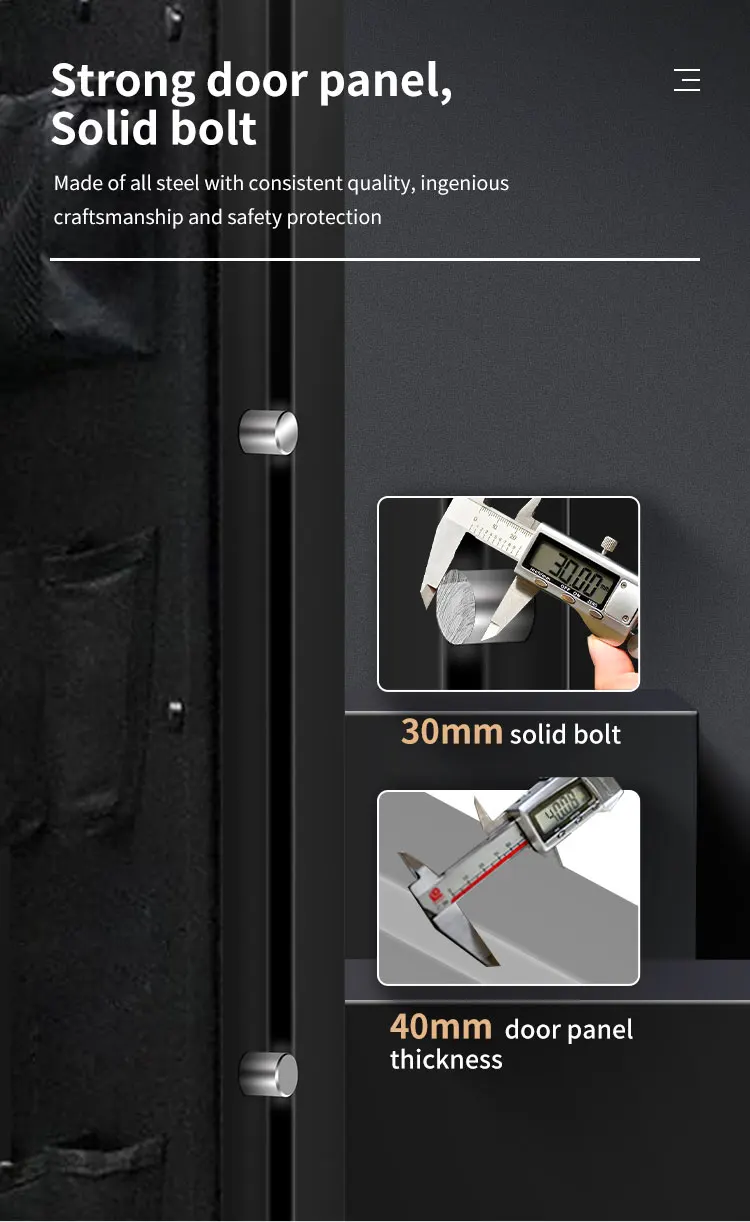 CEQSAFE American Electronic Digital Fireproof Waterproof Steel Stash Safes manufacture