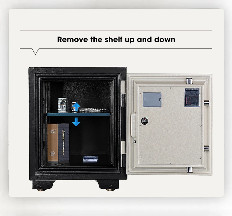 Safewell Fireproof Safe Resistant Box Proof Golden Safe Box Fireproof