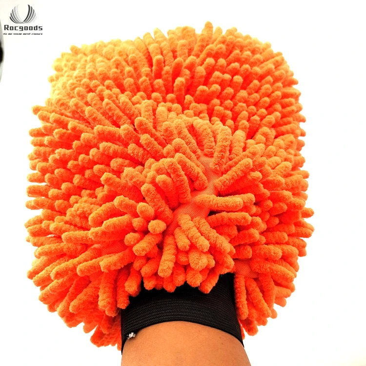 Митенка из микрофибры 20*28 см для очистки автомобиля-купить митенку из микрофибры для мытья автомобиля