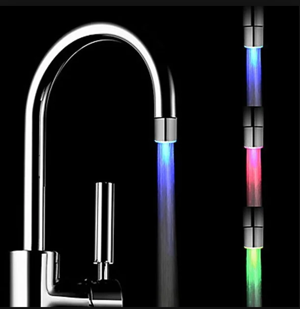 7 color change hydro power led faucet light price