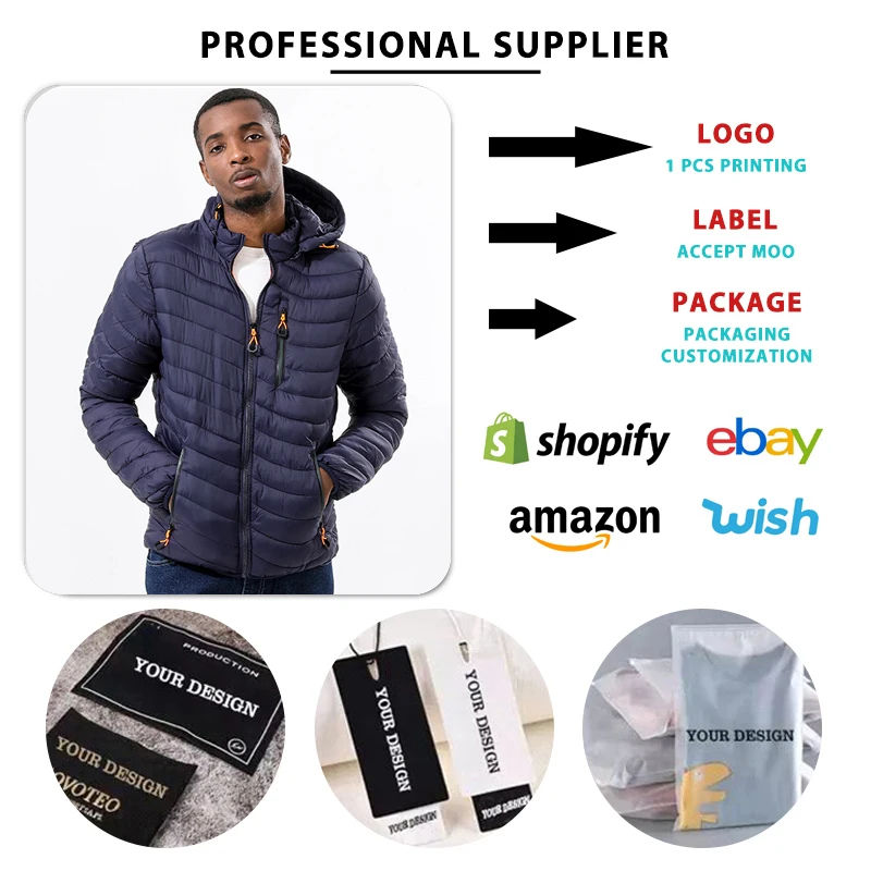 Puffer Jacket Men's Professional Winter Jackets Men's