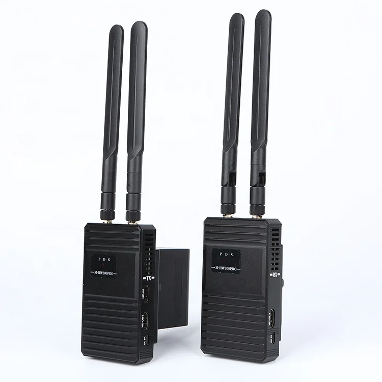 HD Extender 200m Video Wireless Transmitter Receiver for DSLR Camera
