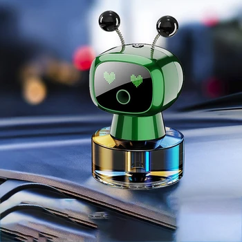 56H  Car Air Freshener Auto Creative Robot Air Parfum Flavoring Ventilation Outlet Aromatherapy Automotive Interior