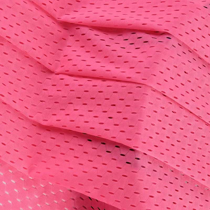 84 Nylon + 16 Spandex,Sportswear Sports Fabric,Solid Color 4 Way Stretch Elastic Swimwear Mesh