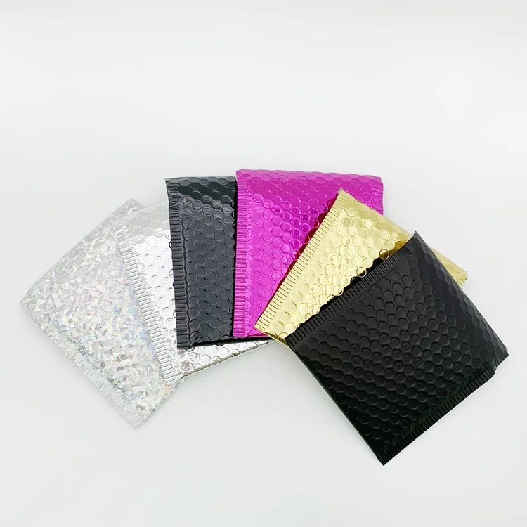 Custom Jewelry Box and Wig Bags Poly Bubble Mailers Mailing
