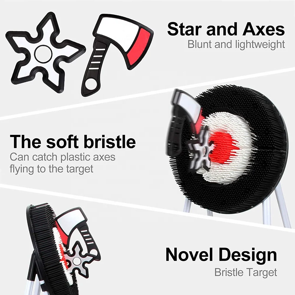 Newest Child Target Toy Competitive Game Office Stress Reduction Safety Interaction Soft Material axe Darts Throwing
