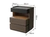0,5 metri @ venatura rovere nero + venatura noce
