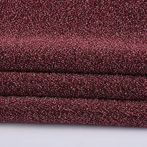 Sparkling Metallic Glitter Knit Fabric 70 Polyester 30 Lurex Spandex