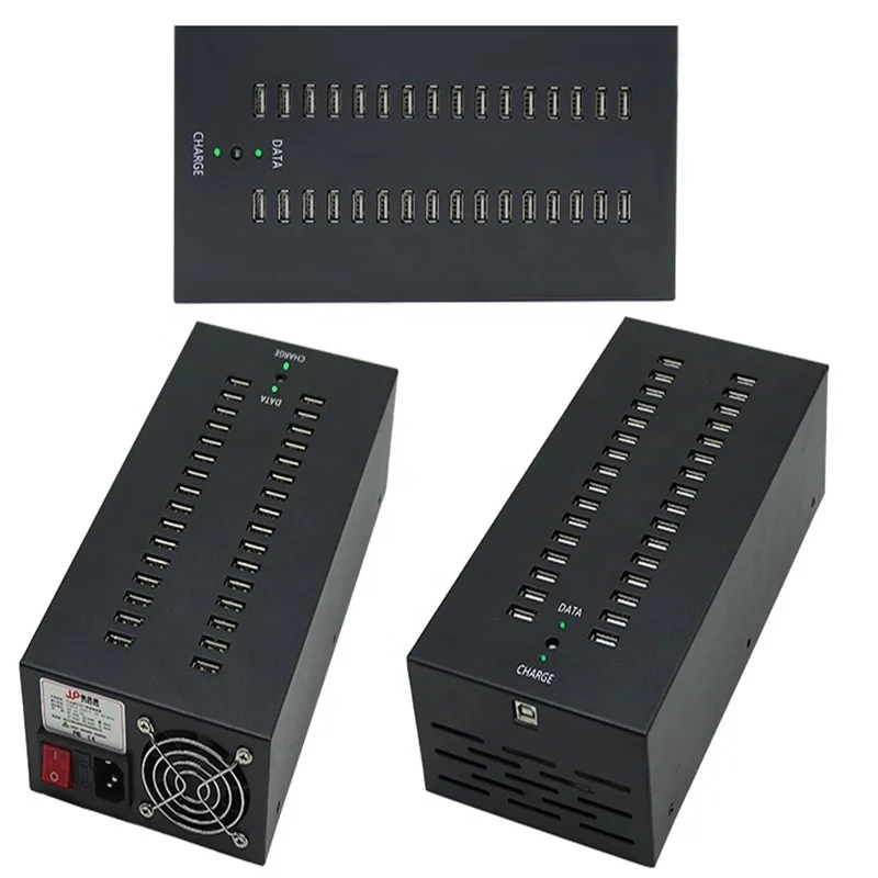 32 Port Industrial USB 2.0 Hub-Aluminum Alloy in Stock