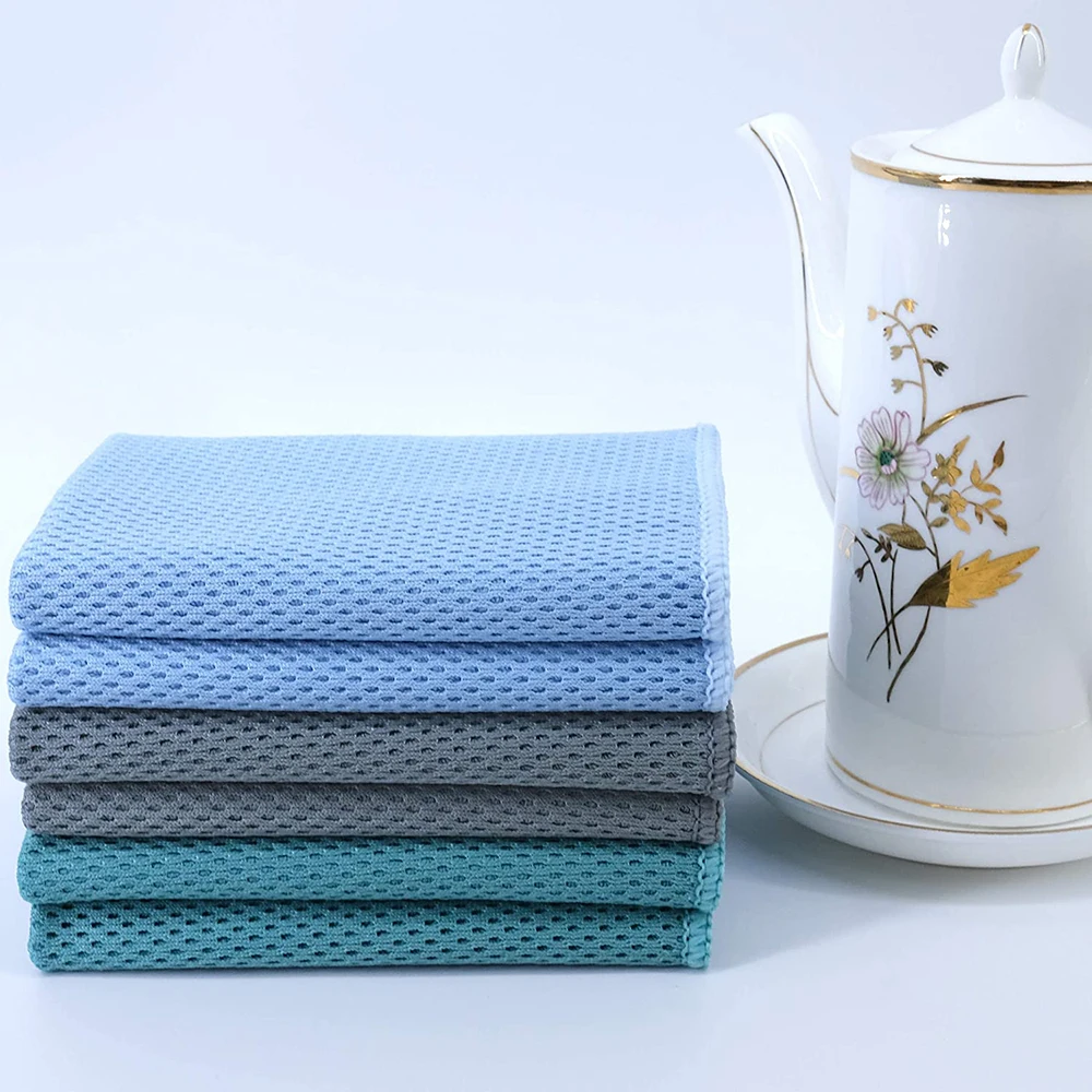 Source 1212 Microfiber Multilayer Mesh Construction Open Weave Design Dish  Cloth on m.