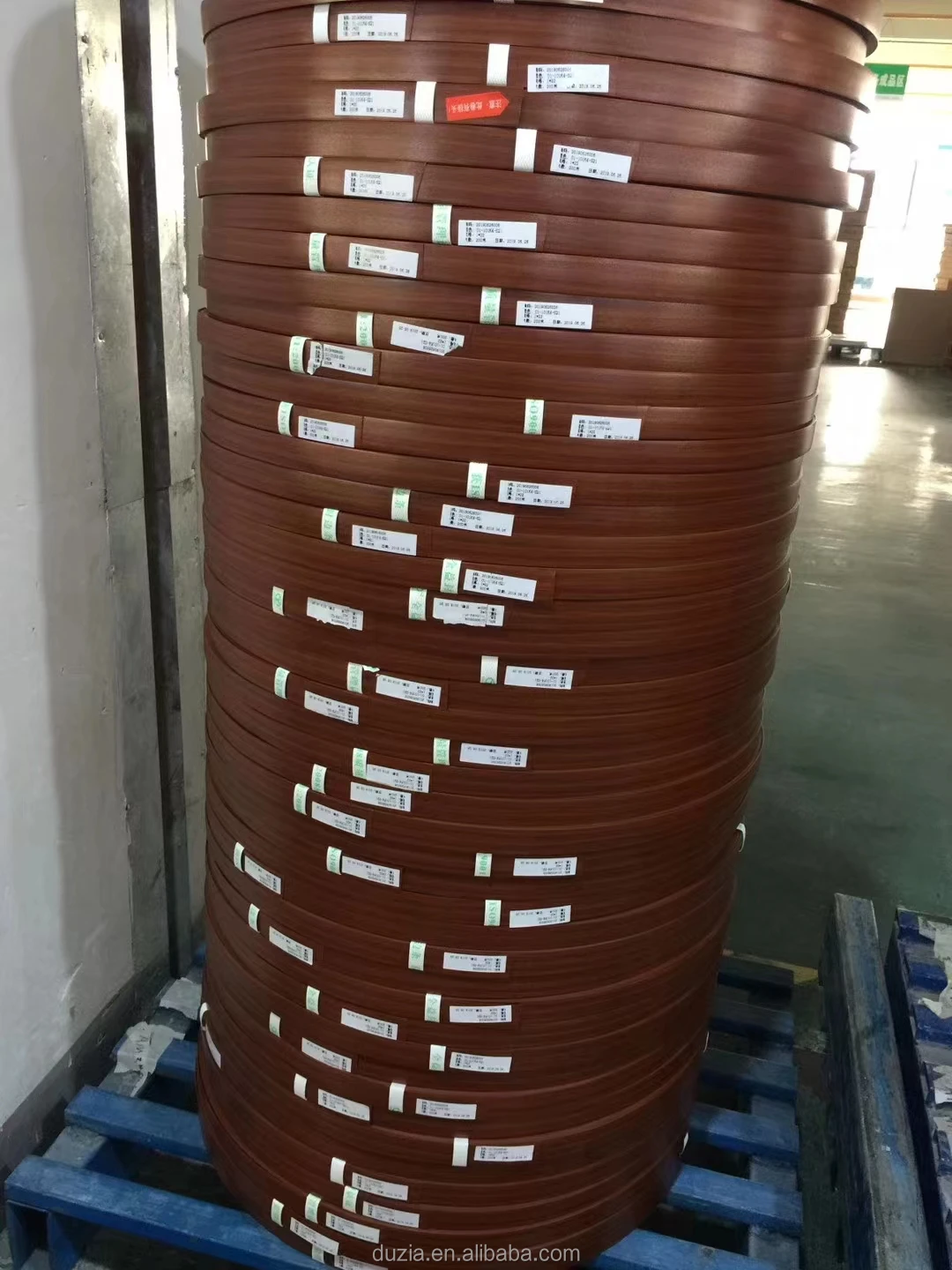 Pvc Edging Tape Strips Abs Edge Banding With Glue Edge Banding For