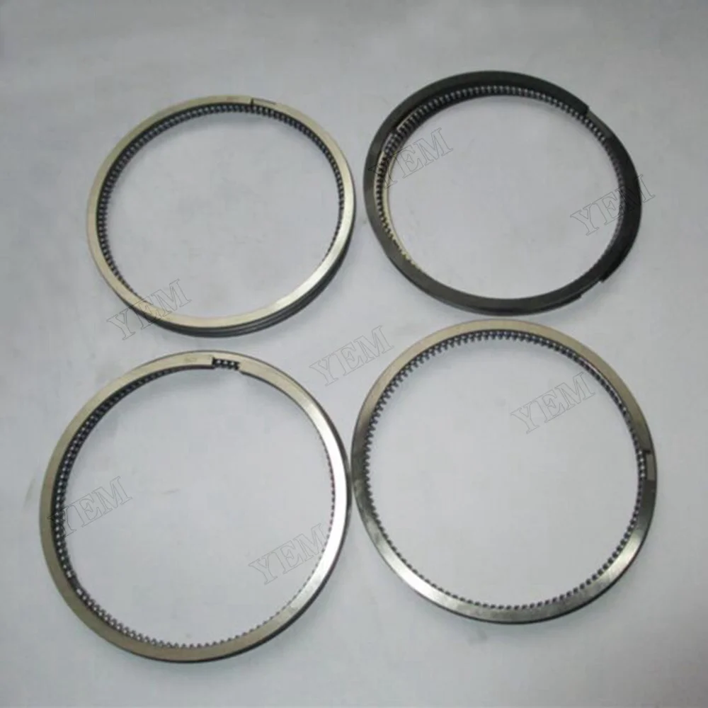 For Yanmar Engine 4TNV88 Piston Ring 4 Units 1 Set 129005-22500