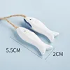 white 1 Small fish-wooden