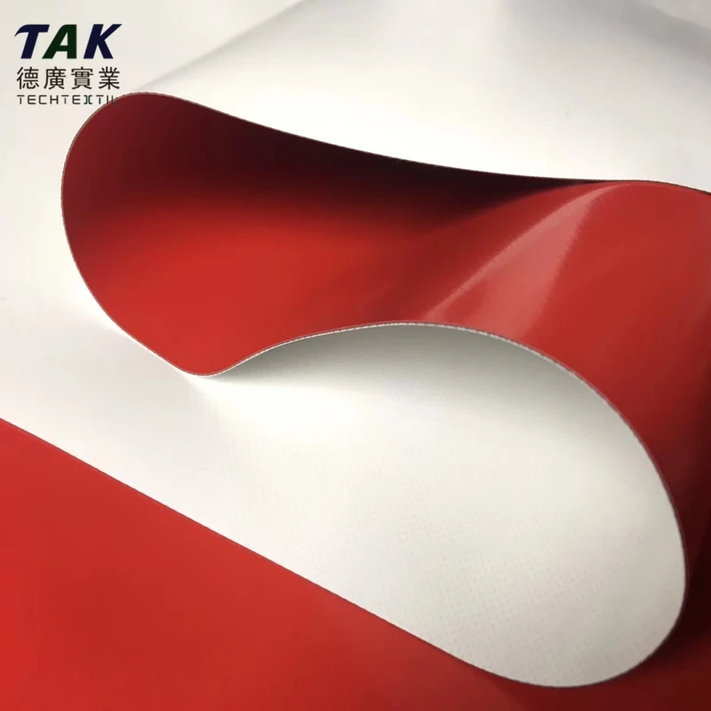 Корейский материал брезента 500d или 1000d с виниловым покрытием 100% полиэстер ПВХ Брезентовая ткань