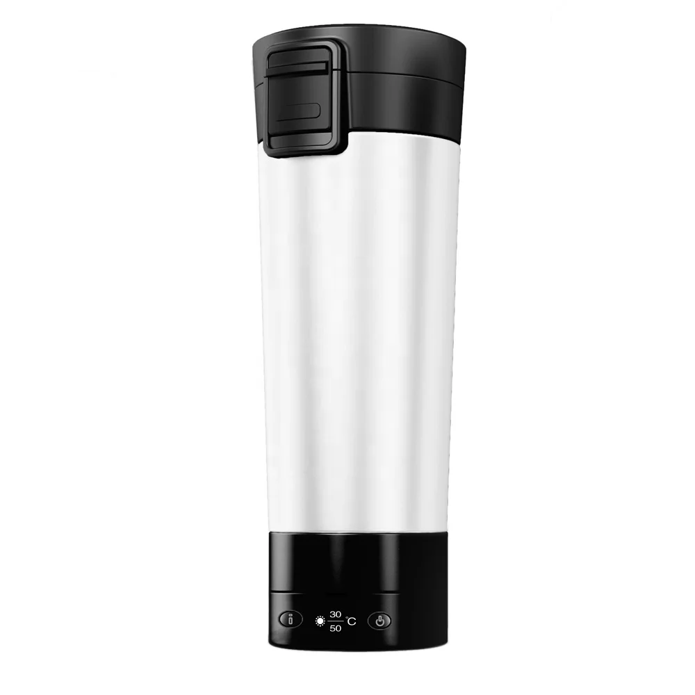 Smart Stainless Steel Heated Travel Mug 300ML, Temperature Control