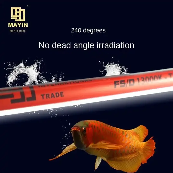 MAYIN FS/D 13000K LED アクアリウム照明 Mayin Brand Arowana Hair Color Lamp 13000K Fish Tank LED