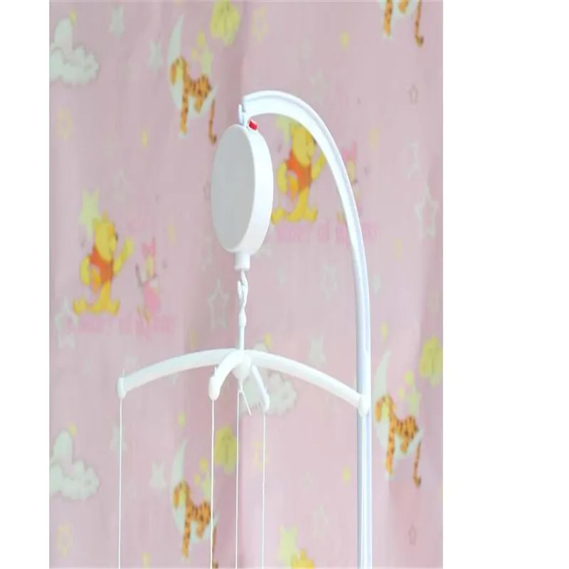 35 мелодий песня мобильный детская кроватка кровать колокол детские со спиральной бело-красно-синей окраской для музыки белая коробка слуха вращаться на 360 градусов для младенцев и детей