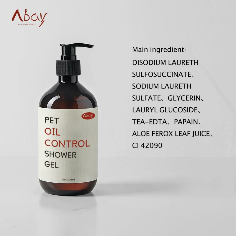 500ml Dog Shampoo Private Label Pet Cleaning And Bathing Pet Cat Dog