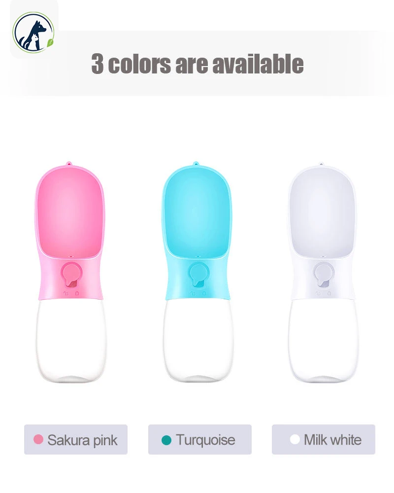 Оптовая продажа портативная бутылка для воды домашних животных