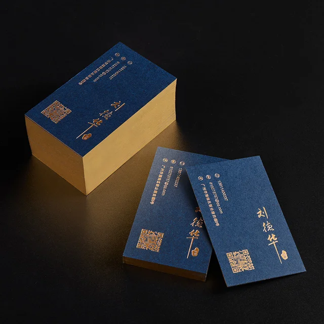 High-end business card production, concave and convex special paper, custom printing of personal business cards