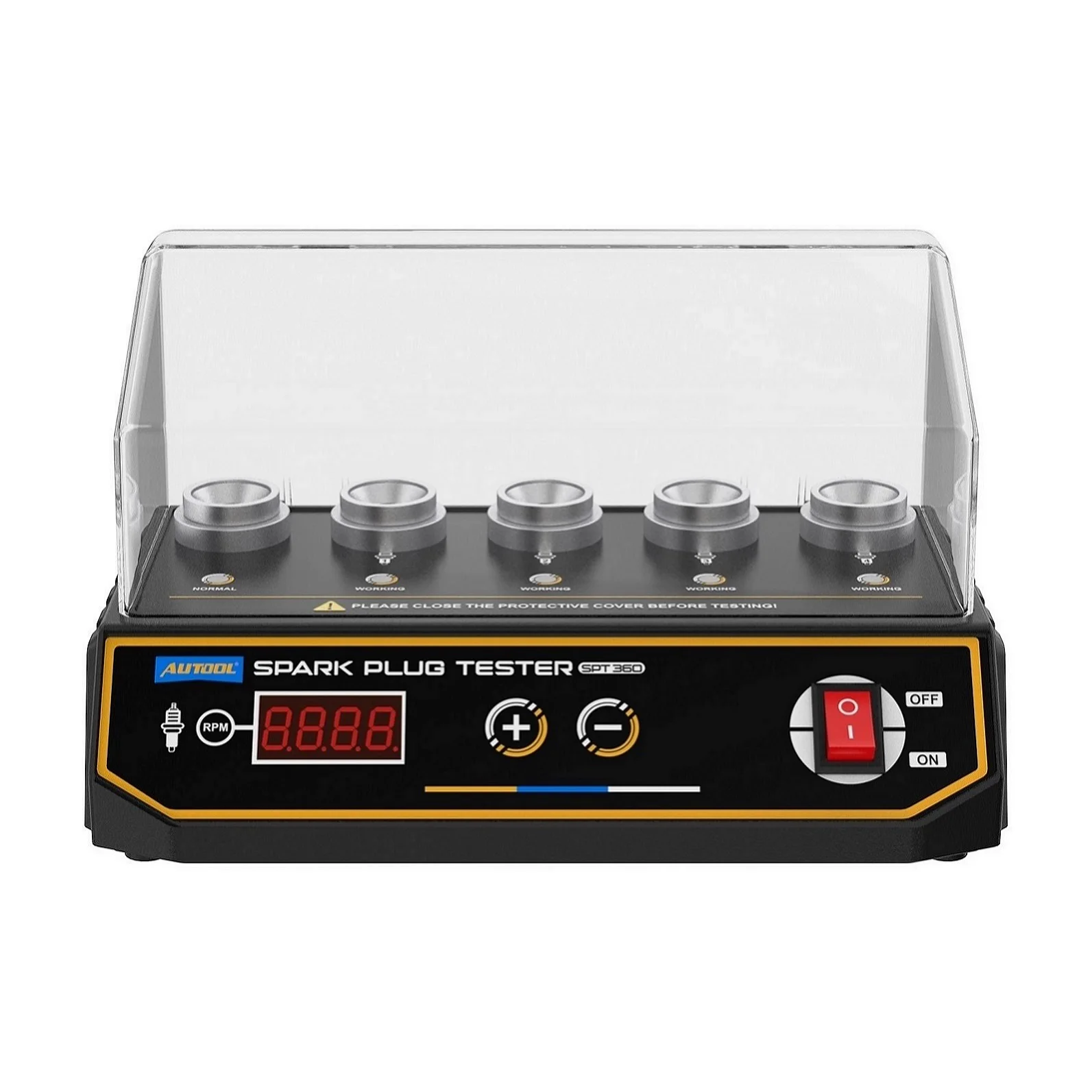 Testeur De Bougies D'allumage SPT360 - Scanner Diagnostic Pour Véhicules 12V