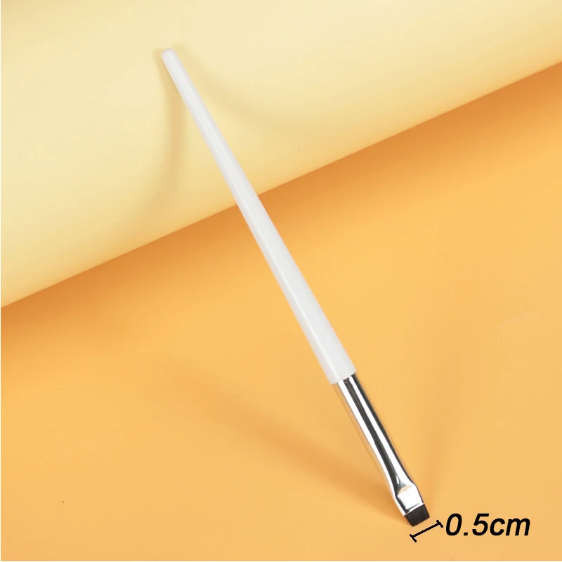 Hot Popular Makeup Brush Tools Highend Ultra Fine Thin Flat Angled