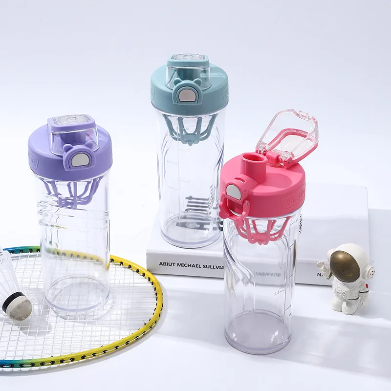 New Product Ideas 2023 Bubble Tea Shaker Bpa Free 580ml Portable Plastic Protein Shaker Bottle