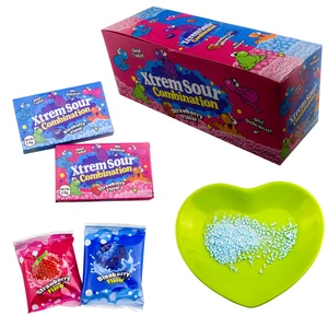 Hot Selling Custom Mixed Fruit Flavor Sour Powder Candy