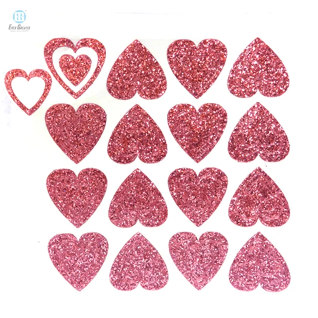 Пользовательские водонепроницаемые виниловые блестящие наклейки