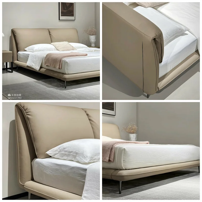 Italian Contemporary Bedroom Queen Furniture Set Design Modern King