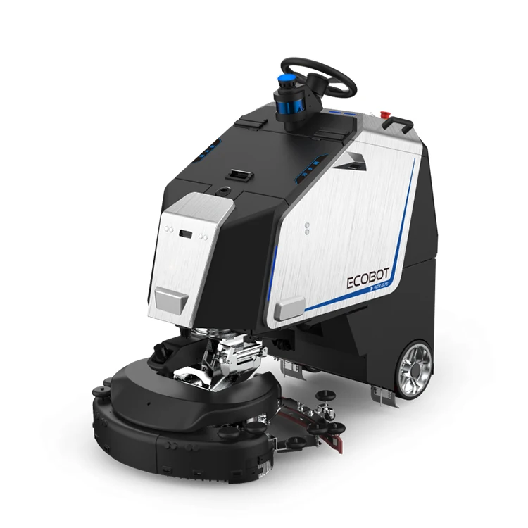 Commercial cleaning robot indoor and outdoor l ground washing   oil cleaning dust pushing  industrial Smart Cleaning Robot-133053
