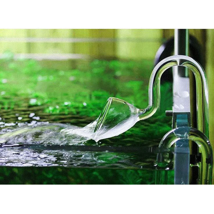 Eco-friendly Ada Style Lily Glass Pipe for Aquarium Plants