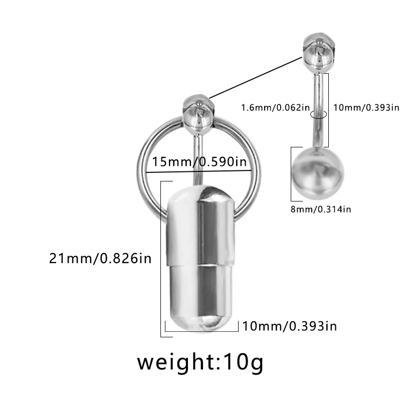 vibrating vch ring Clear Diamond VCH main image 1