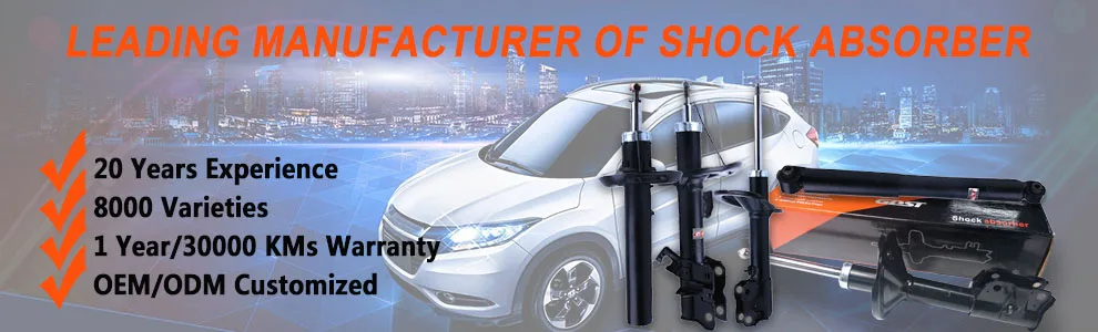 Japanese Car Spare Parts - Shock Absorbers for Nissan X