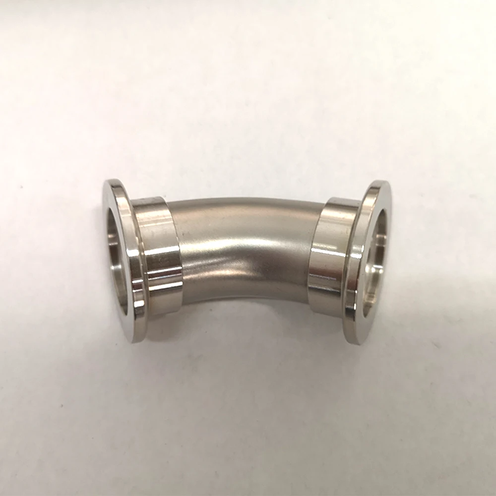 Promotional Vacuum Parts Stainless Steel Tube KF Elbow