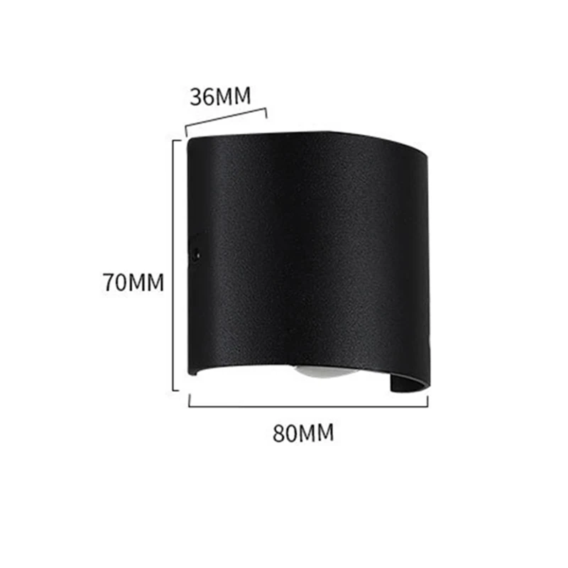 Ip65 Waterproof Home Wall Light Indoor Aluminum Sconce Interior