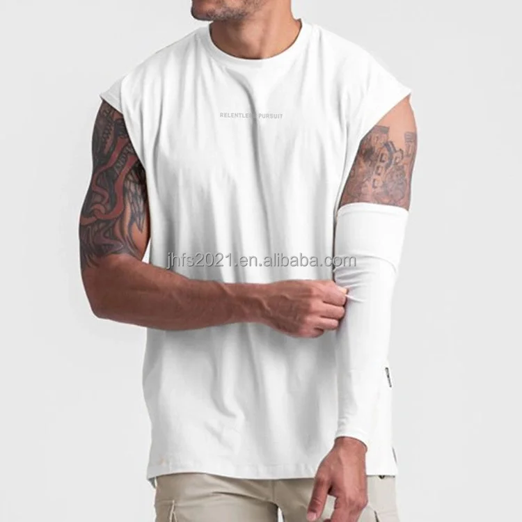 J&h Fashion Ropa De Hombre Gym Outfit Fitness Clothing Muscle Shirt Men  Workout Fit Open Sides Sleeveless Loose Crew Neck Casual - Buy Sports Wear  Ropa De Hombre Muscle Shirt,Open Sides Muscle