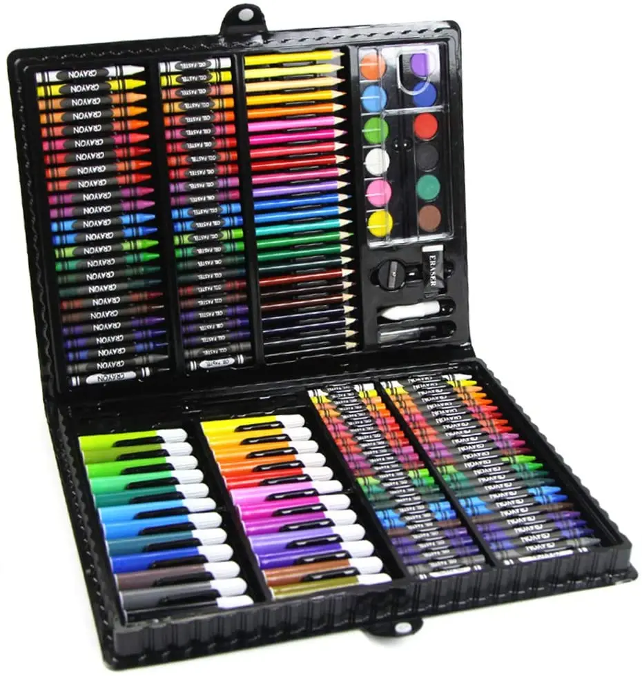 New Set Art Supplies Gift Box Set For Painting, Including 150pcs