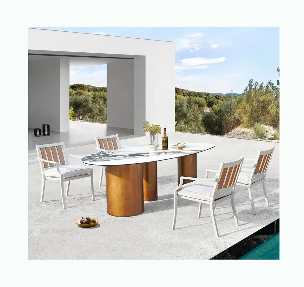 villa wooden bistro set