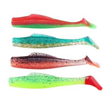 Cheery Wholesale 65mm 2.3g Soft Paddle T Tail Fishing Ripple Shad Lure 6pcs/bag – Soft Lure – view 2
