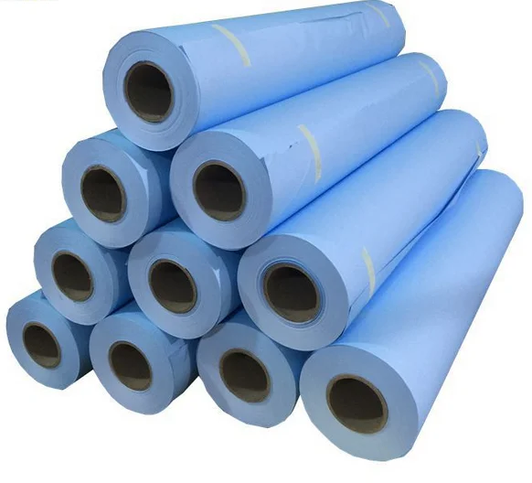 Blue Offset Printing Paper Blueprint Paper Cad Plotter Paper Roll