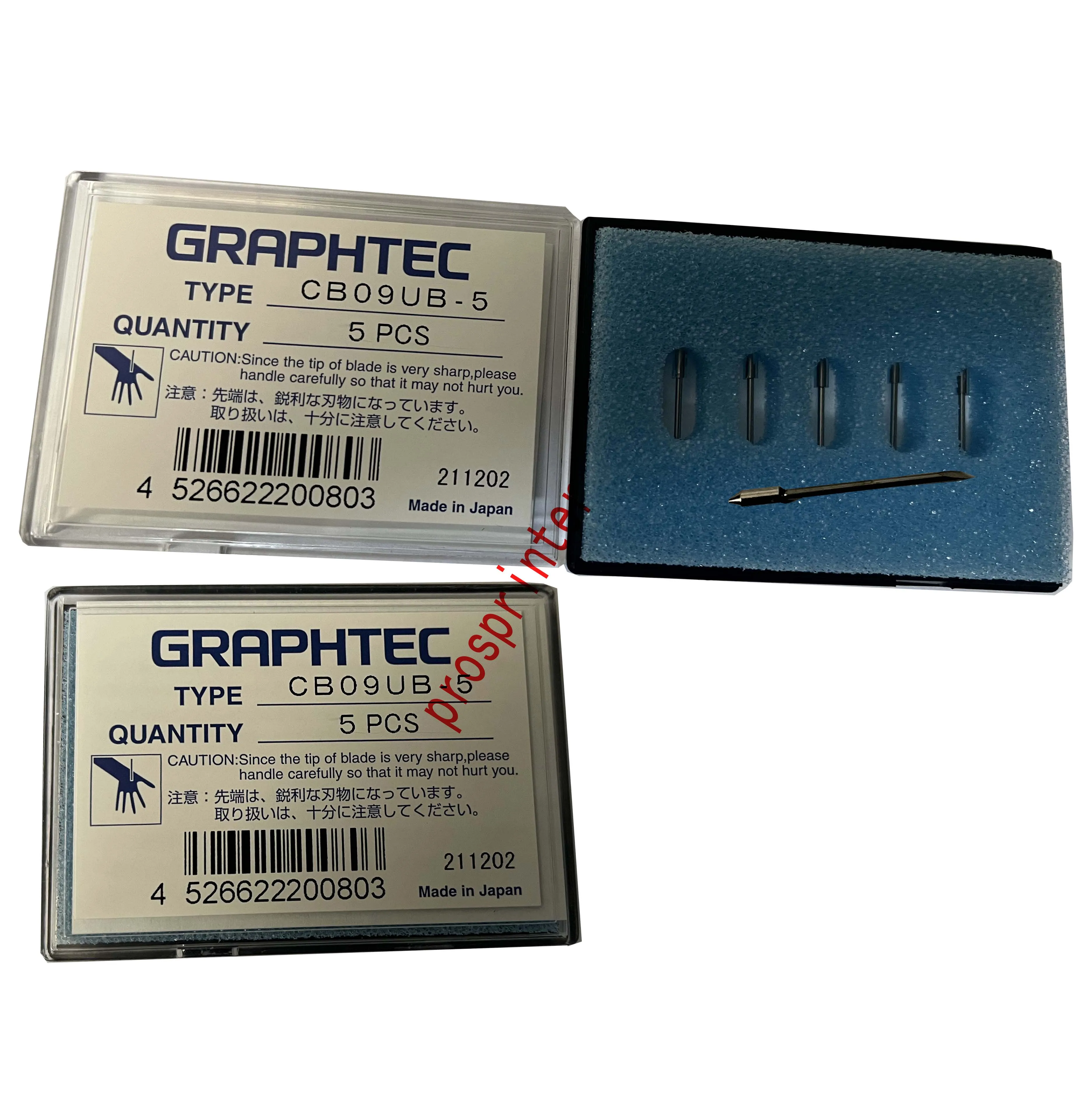 Original Graphtec 0.9mm 45 Degrees Blade CB09UB-5 for Cutting