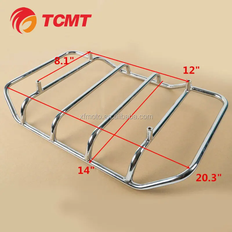TCMT для Harley XF290603-05 Chopped подходит для Tour Pak багажная стойка со спинкой подходит для Harley Road King Glide 97-13