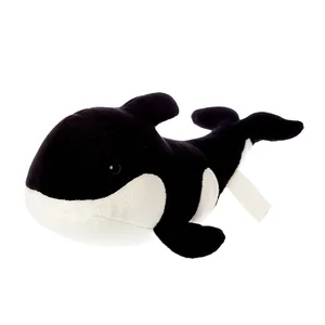 Custom Made Soft Plush Whale Stuffed Toys with PP Cotton Filling